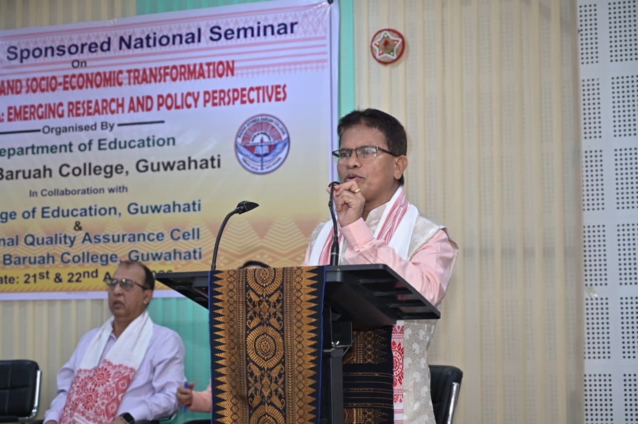 Seminar on Education and Socio-Economic Transformation in North-east India : Emerging Research and Policy Perspective